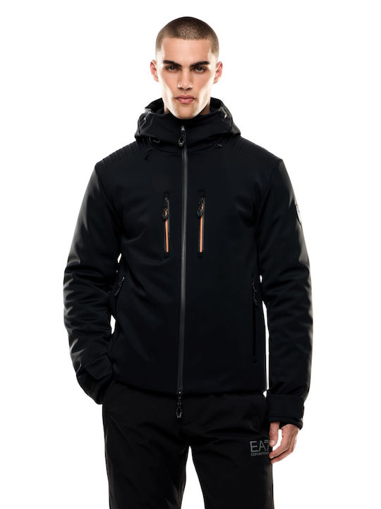 Winter Jacket Puffer Waterproof Black
