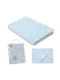 Interbaby Blanket Nursery Swaddling Blankets Stars Blue 80x110cm