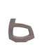 Espiel Espiel Dekorative Keramikvase Rote 22,5x25,5xH25,5cm