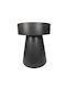 Stool For Living Room Ceramic Black 38x38x46cm