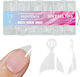 Almond Sfaturi pentru unghii Transparente IS-8692