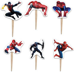 Balloon Toothpicks for Party 6 Pieces