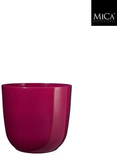 Mica Plant Pot Ceramic Fuchsia