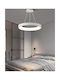 ArkoLight Pendant Light White 50x50cm
