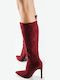 Cizme dama Burgundy