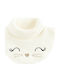 Kids Knitted Neck Gaiter White