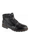 Piele Negru Ghete barbati