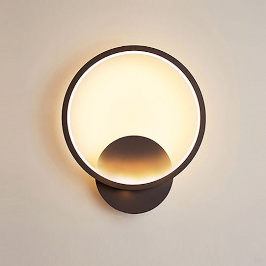 ArkoLight Leuchte Wand mit Integrierter LED und Neutralweißes Licht Schwarz