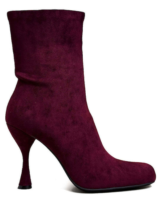 Jeffrey Campbell Boots Burgundy