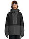 Volcom G0452600-BLK Ανδρικό Μπουφάν Gore-Tex για Σκι & Snowboard Μαύρο