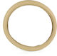 Gmax Auto-Lenkradabdeckung mit Durchmesser 38cm Leder Beige mit Beige Naht
