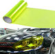 Car Sticker Phosphorescent Headlight Film Car Headlights 30cm X 10m Yellow 1 Piece