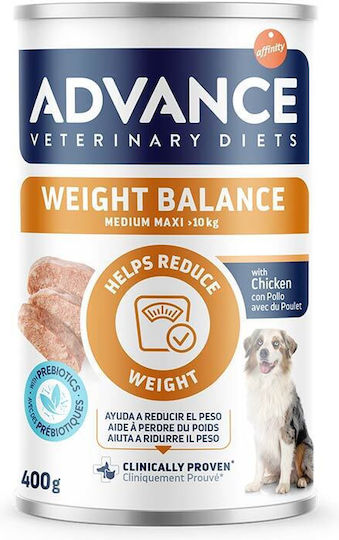 Advance Nasses Hundefutter in Dose Diät 400g