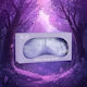 Fluff Silk Sleep Mask Purple