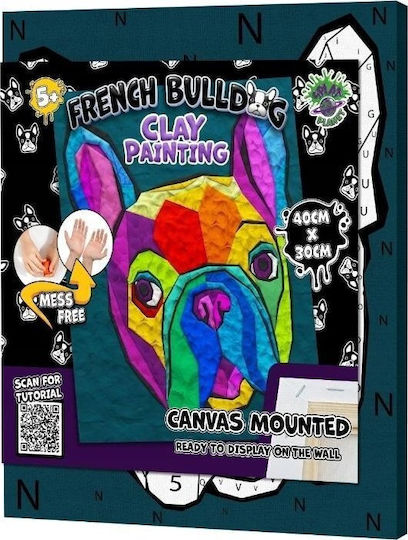 Planet Splat Planet Tablou Lut Bulldog Francez 30x40cm