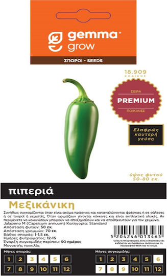 Gemma Samen Paprika Jalapeño