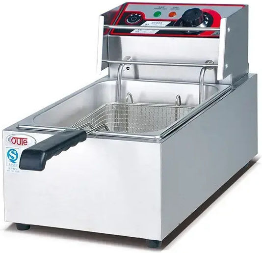 e-exoplismos Ηλεκτρική Φριτέζα Χωρητικότητας 6lt 29x46x31cm Prochef Ecoline