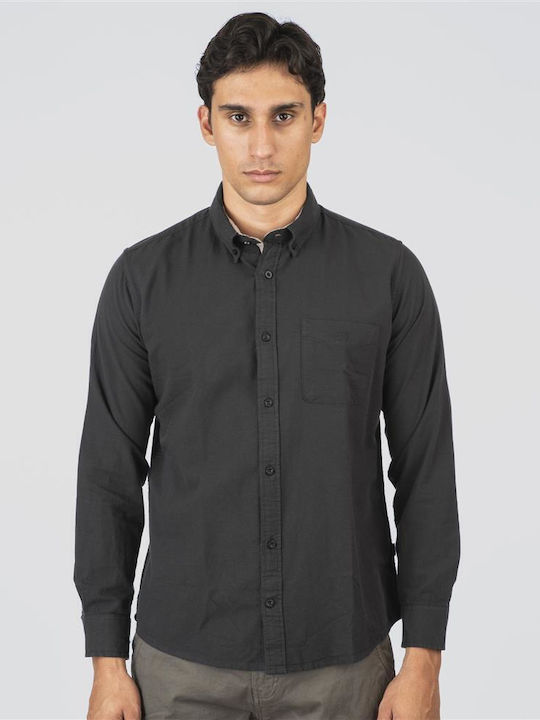 Cu mânecă lungă Cămașă Black