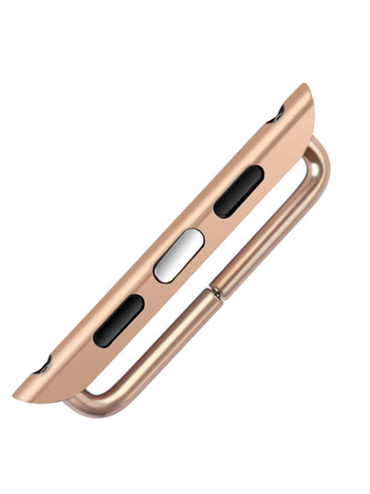 Αντάπτορας Apple Watch 38mm Ροζ Χρυσό 10023-38-pn 2τμχ