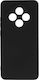 Senso Liquid Back Cover Σιλικόνης Μαύρο (Oppo Reno 14)