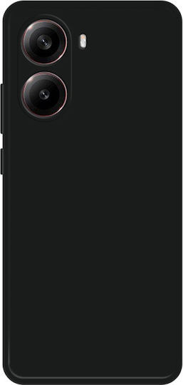 Senso Liquid Back Cover Silicon Negru (Poco M7 Pro)