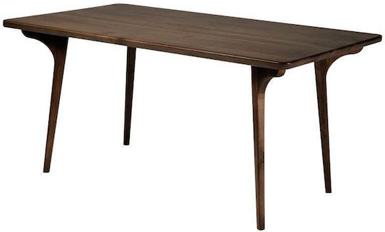 Avery Τραπέζι Τραπεζαρίας Ξύλινο Καρυδί 150x90x75εκ.