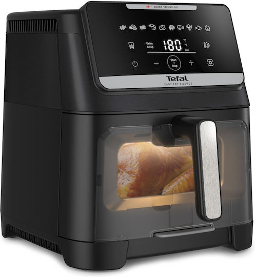 Tefal Easy Fry Silence Air Fryer 7lt Μαύρο