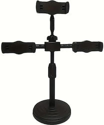 Multifunctional Stand 3 Phones Live Streaming