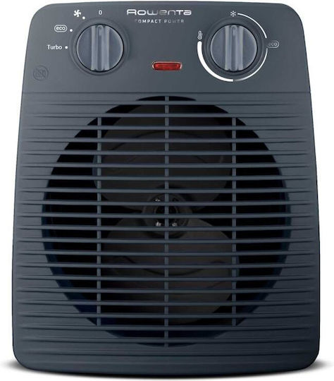 Rowenta Compact Power Fan Heater Room Floor Albastru 2000W