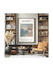 Poster Claude Monet Beach Falaise D Amont Art232 60cm X 90cm Black Wooden Frame