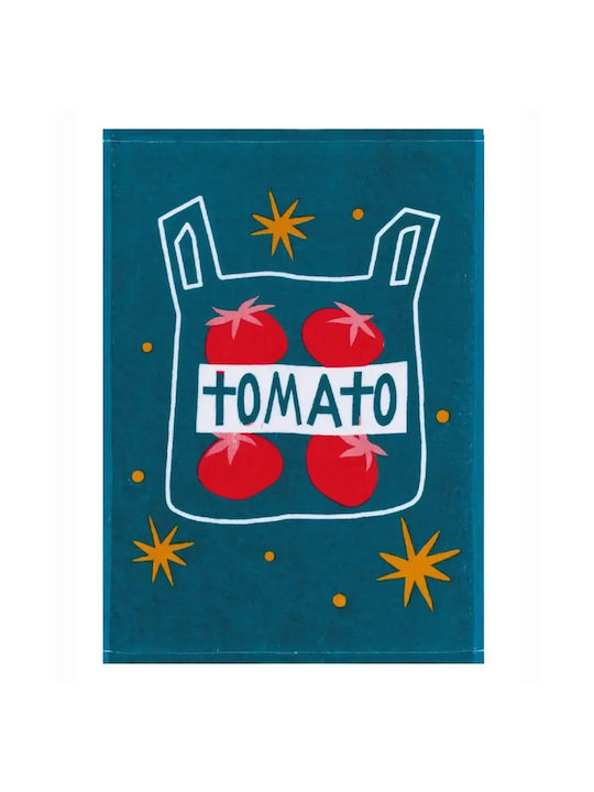 Kentia Teleria Towel from 100% Cotton in Blue C...