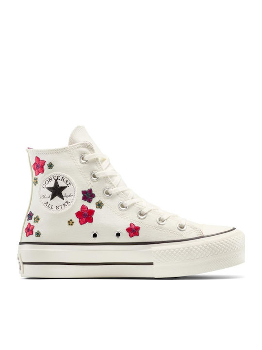 Chuck Taylor All Star Flatforms Sneakers Beige
