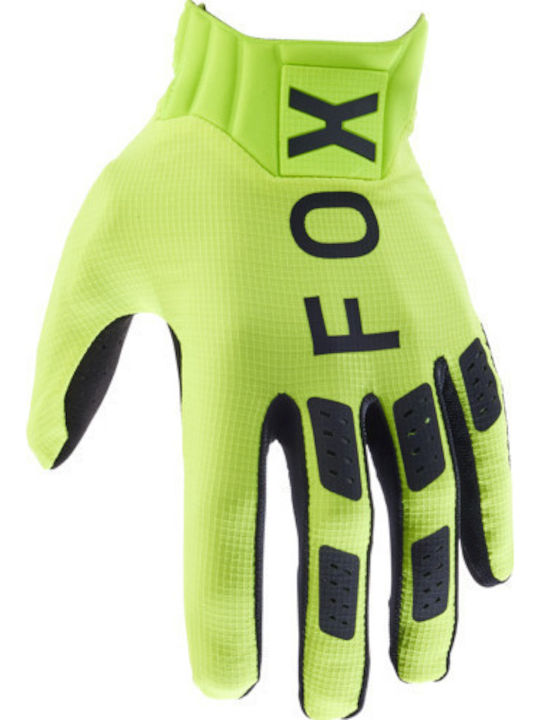 Fox Flexair Summer Men's Motocross Gloves Yellow