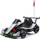 F1 Go Kart Cu Un Loc Cu Telecomandă 24 Volt Alb Pentru 3+ Ani