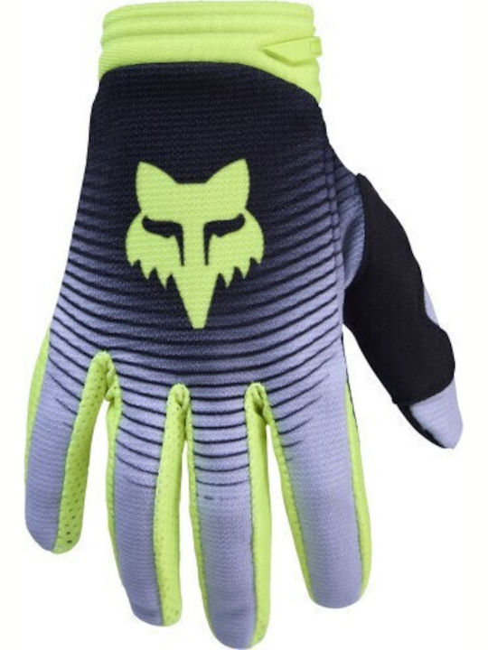 Fox 180 Collect Summer Children's Motocross Gloves Gray