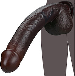 Dildo Dildo realist Cu ventuză Negru