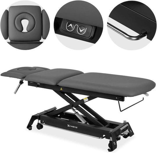 Habys Gray Massage and Physiotherapy Bed 198x67cm