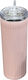 TnS Bottle Thermos 710ml STAINLESS STEEL STRAW PINK with Straw
