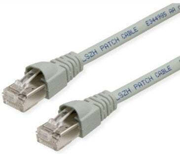 Telegärtner S/FTP Cat.6a Ethernet Network Cable 4m Gray 1pcs