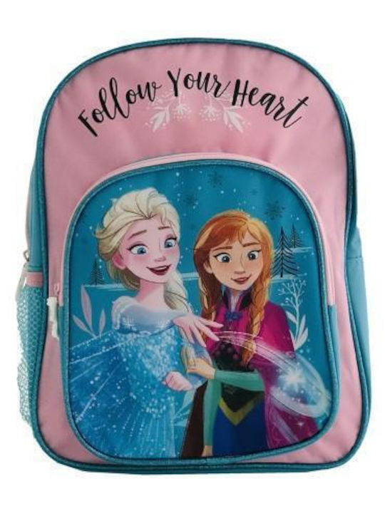 Disney Frozen Σχολική Τσάντα Πλάτης Νηπιαγωγείου Πολύχρωμη