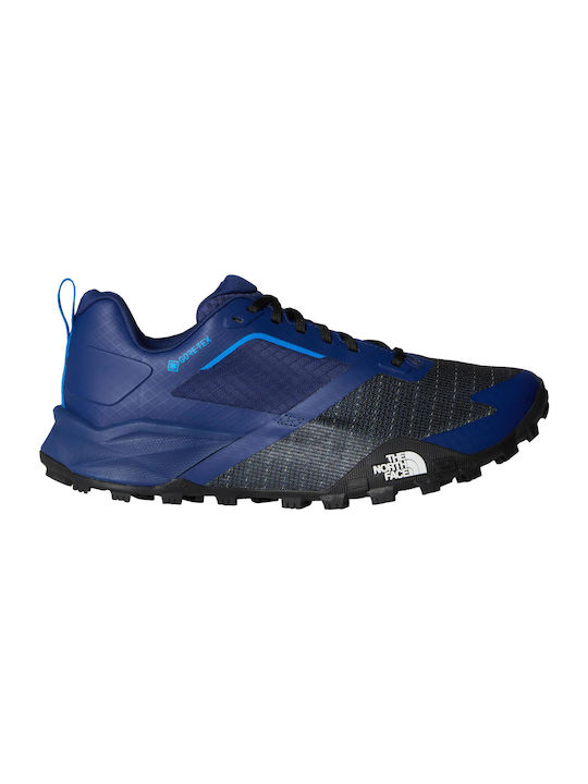Offtrail Men's Sport Shoes Trail Running Waterproof With Gore-Tex Membrane Hero Blue Tnf Black