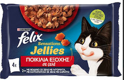 Felix Hrană Umedă 4x85gr