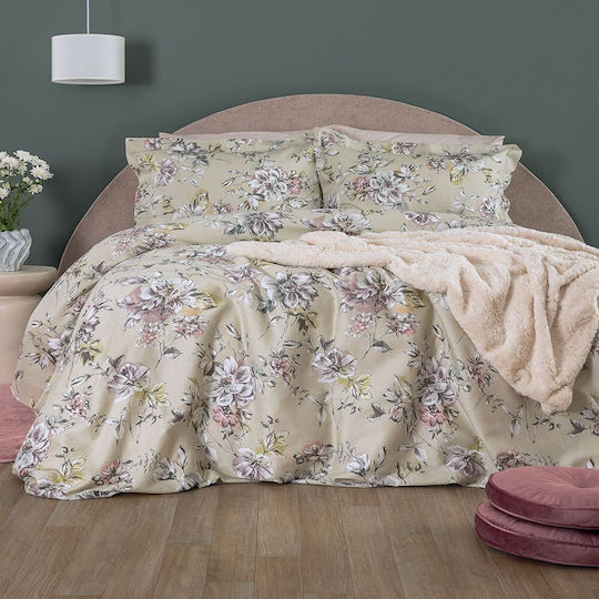 Palamaiki Bettwäsche-Set Einzel 170x270cm. Ivy IS813 3Stück