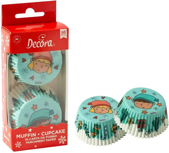 Decora Καραμελόχαρτα για Cupcakes Χάρτινα 5x50cm 0339879