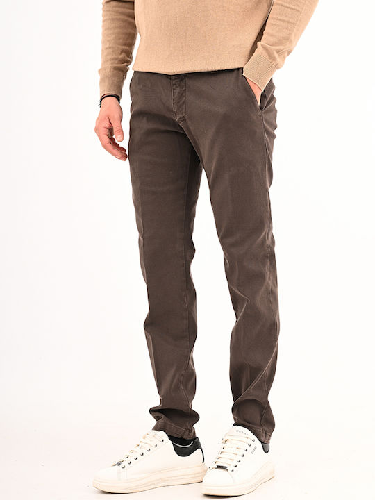 Fourten Industry Παντελόνι Chino Brown