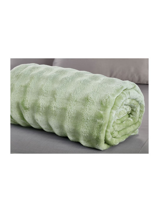 Whitegg Kb158 Κουβέρτα Fleece Μονή 160x220εκ. G...