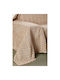 Whitegg Ριχτάρι Πολυθρόνας Chenille 180x180εκ. 1-beige