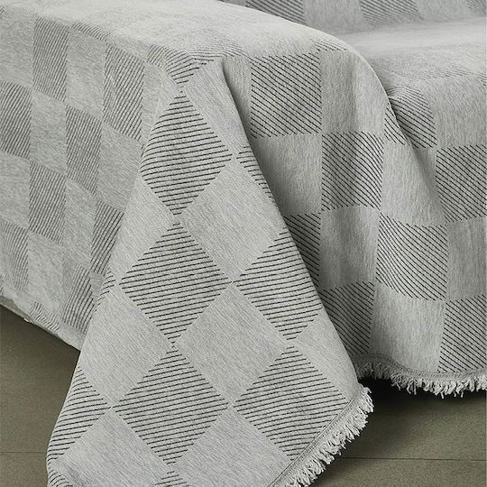 Whitegg Sesselüberwurf P180xM180cm 1-l. Grau Whitegg Sesselüberwurf P180xM180cm 1-l. Grau