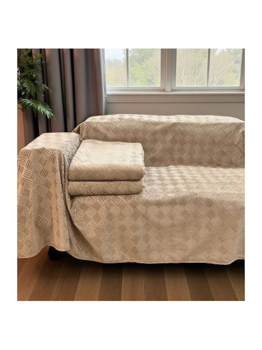 Linea Home Rafles Armchair Throw Jacquard 180x1...