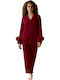 Cootaiya Winter Women's Pyjama Set Burgundy